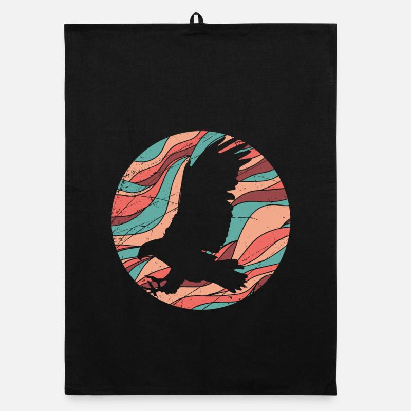 Greifvogel Organic Geschirrtuch