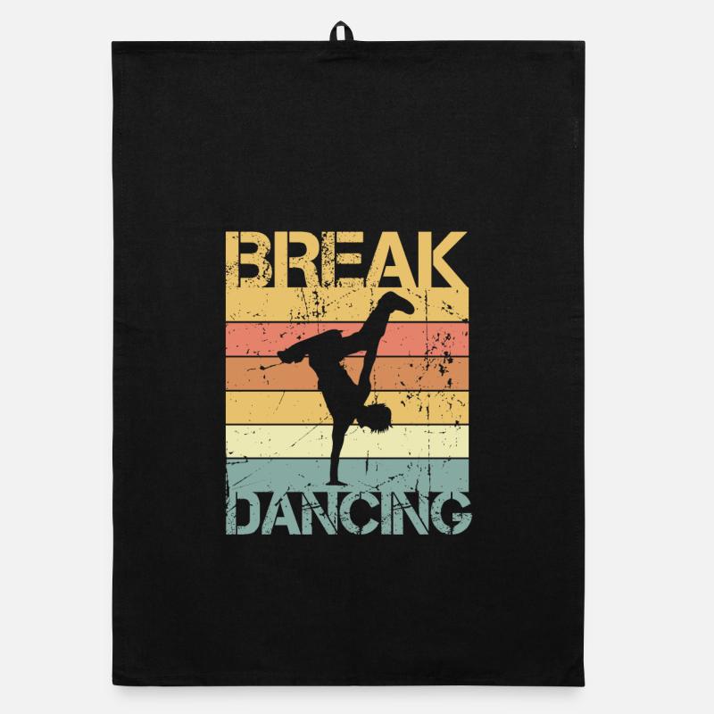 Breakdance Organic dish towel