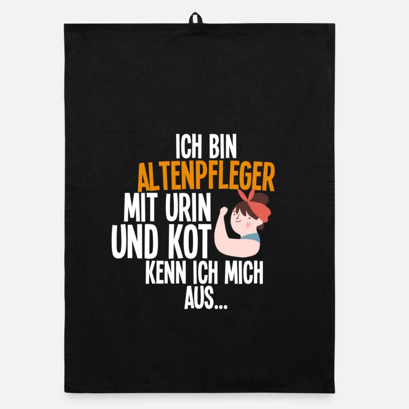 Altenpfleger Organic Geschirrtuch