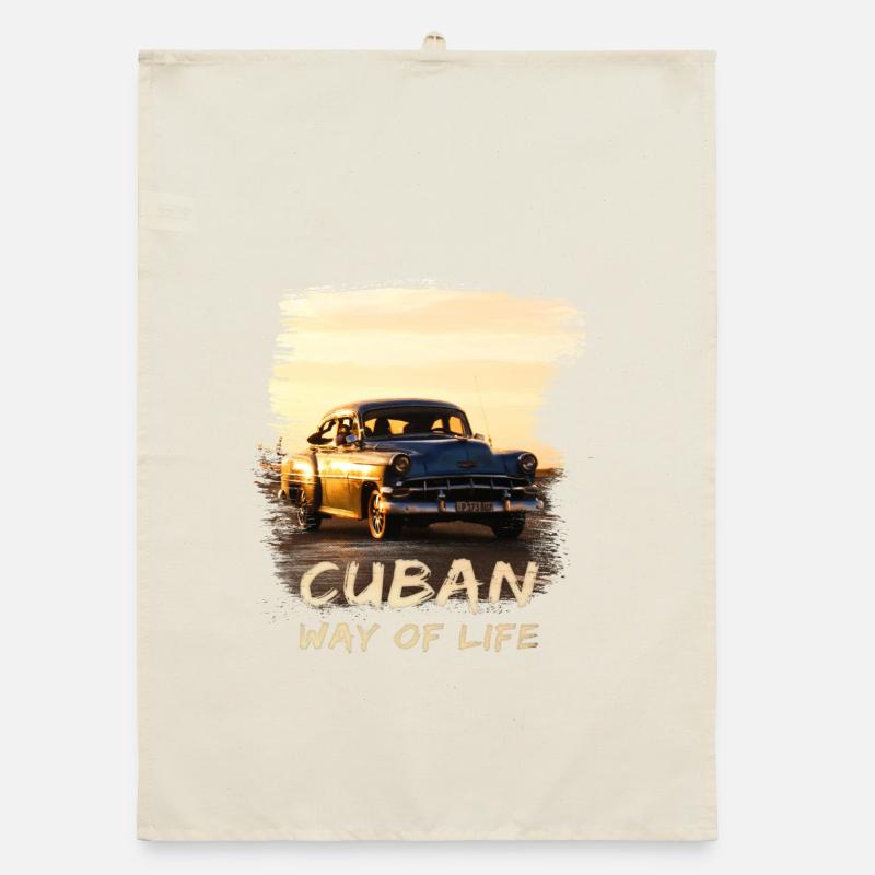 Cuba, Cuba, Mode de vie cubain, Oldtimer, Vacances Torchon bio