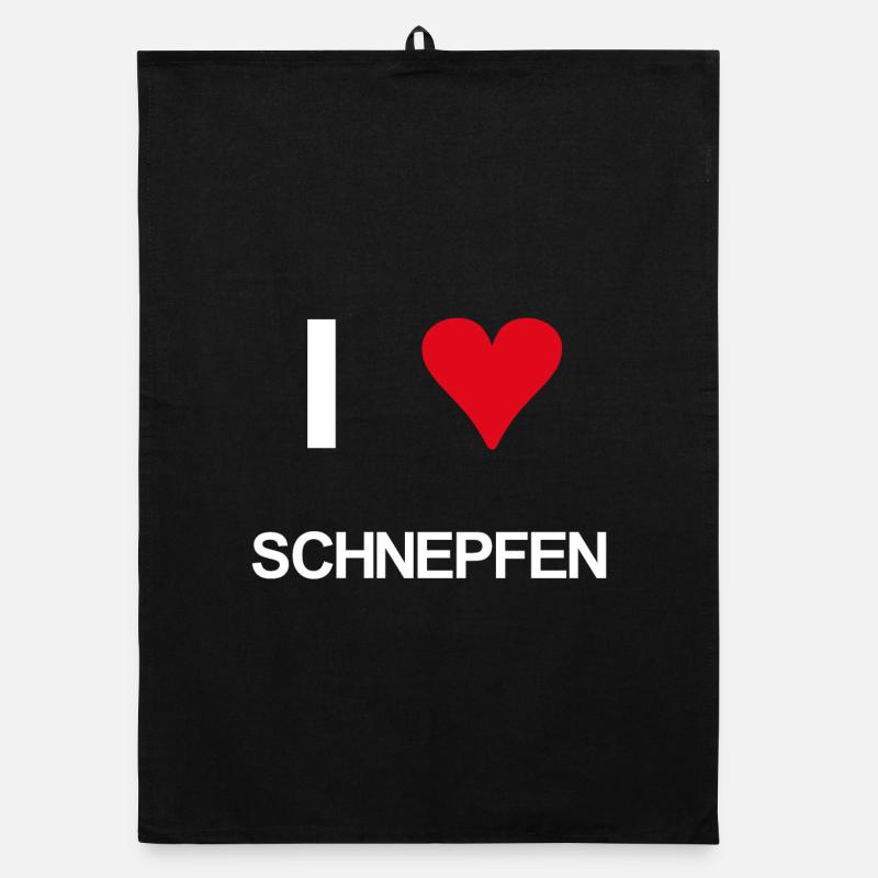 I love Schnepfen Organic Geschirrtuch