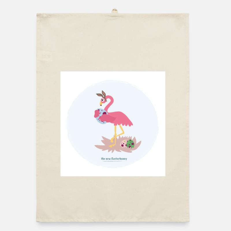 New Easter bunny Organic dish towel