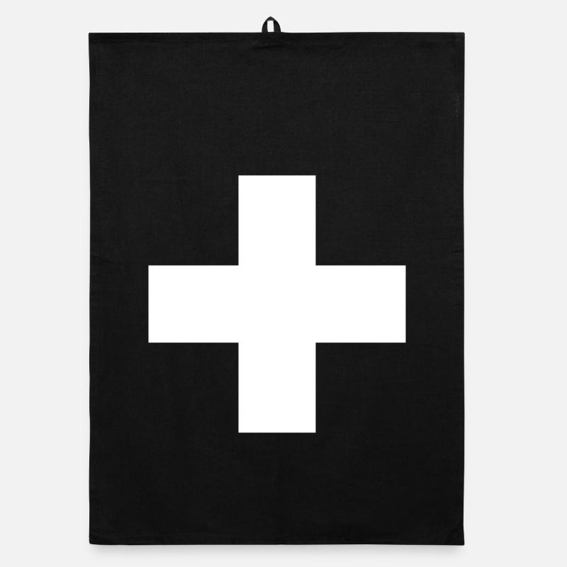 Swiss Cross Organic dish towel