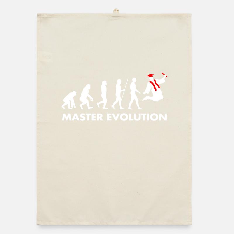Master evolution development graduation diploma Organic dish towel