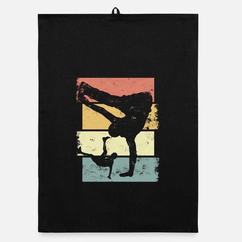 Breakdance Organic dish towel
