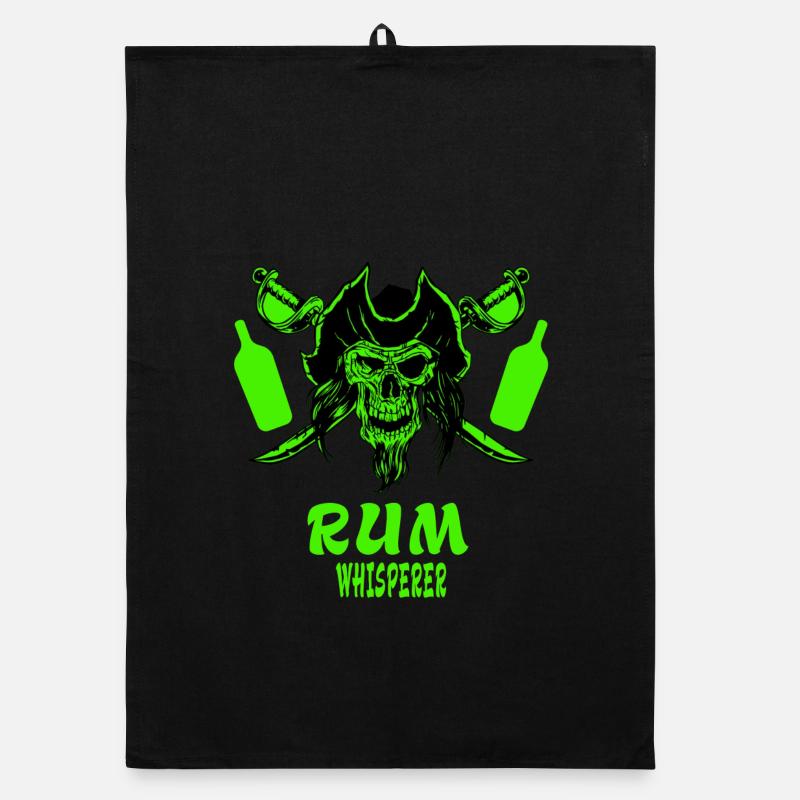 Rum Flüsterer Organic Geschirrtuch