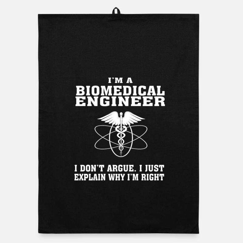 Bestseller Biomedical Engineer Tshirt, Keep Calm Organic dish towel