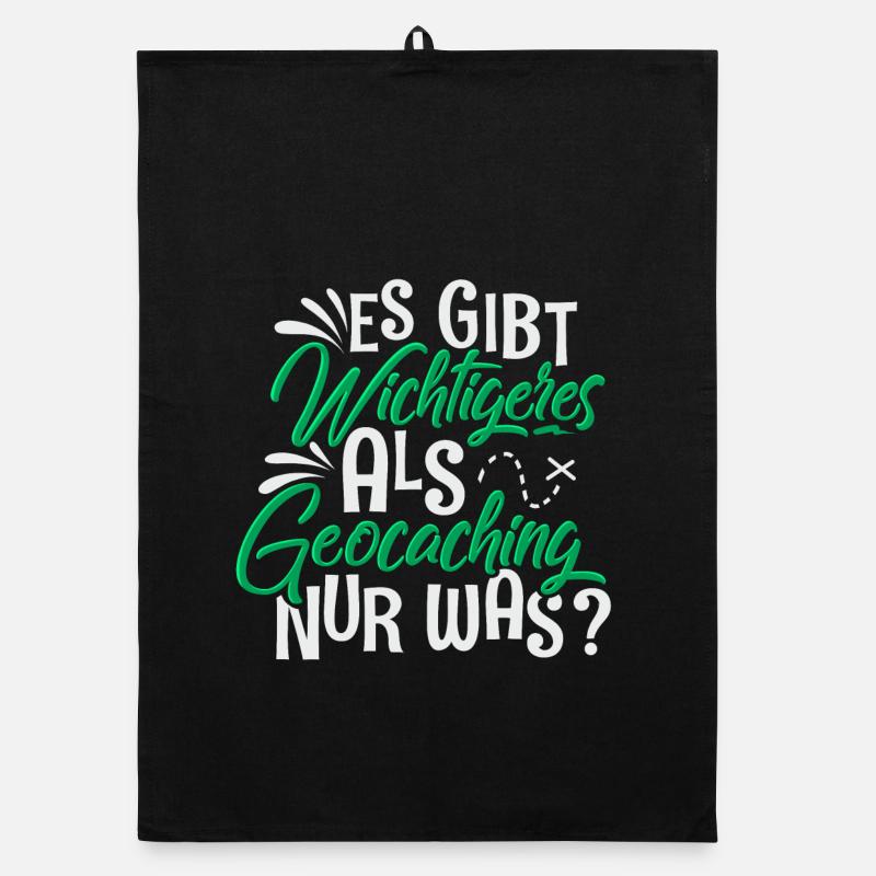 Geocaching Geocacher Organic Geschirrtuch