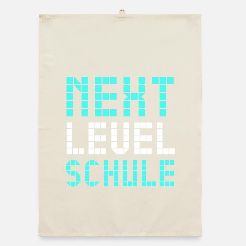Next Level Schule Organic Geschirrtuch