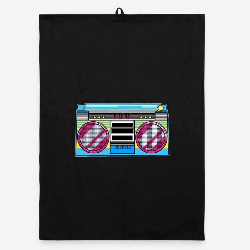 Ghettoblaster Organic Geschirrtuch