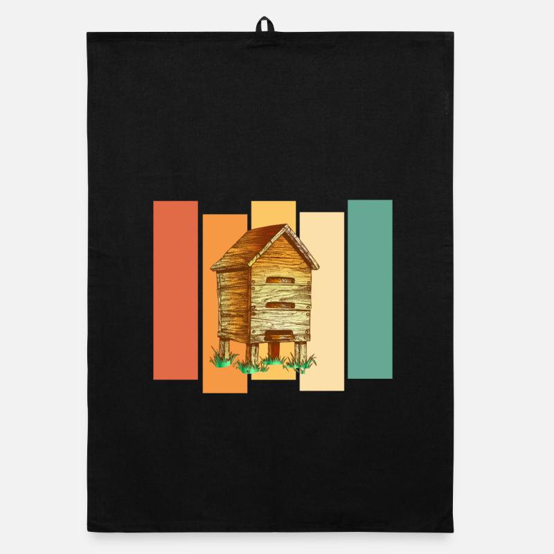 Bees beekeepers Organic dish towel
