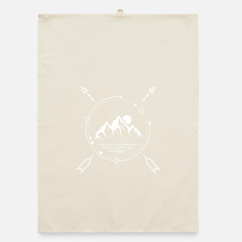 Berge Organic Geschirrtuch