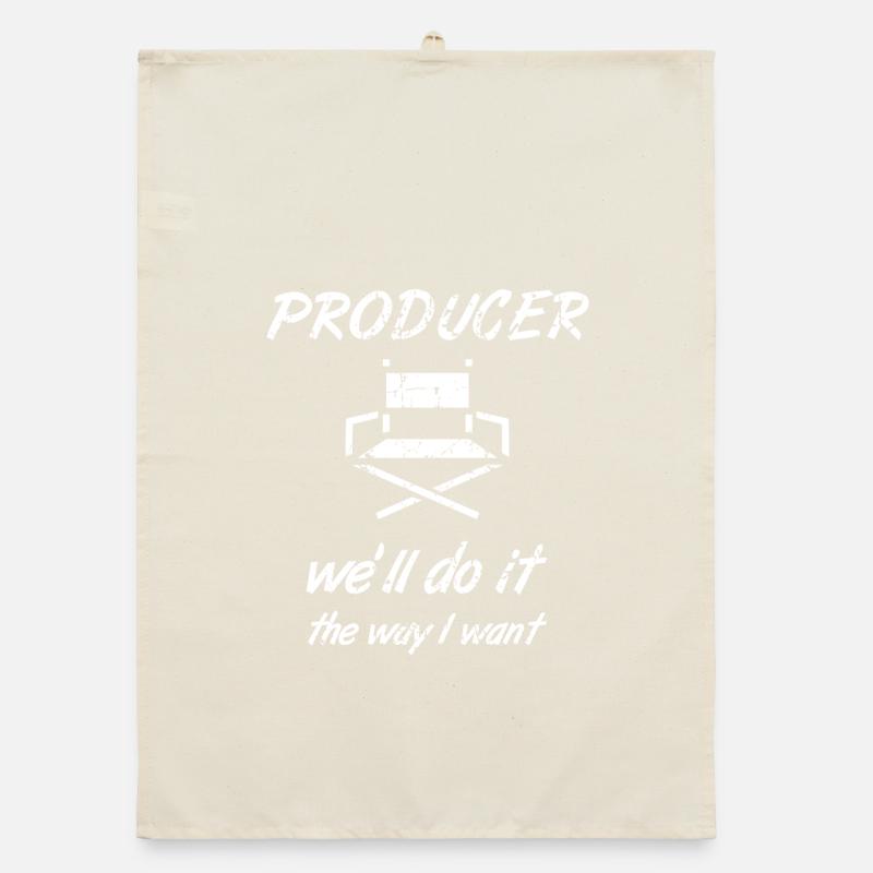 Videoproduzent Organic Geschirrtuch