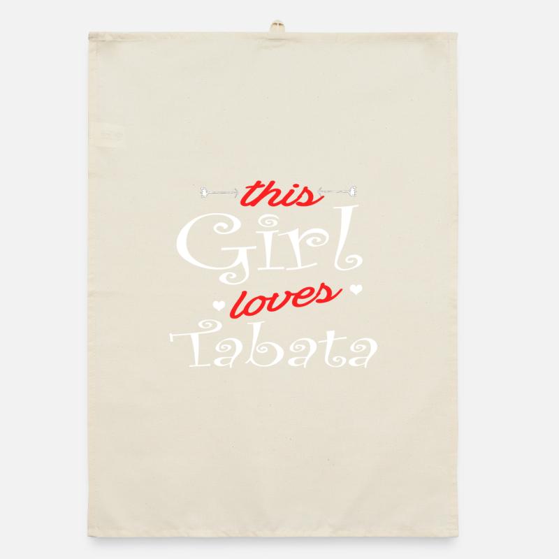 Tabata Interval Training Hiit Cardio Stark Hakuna Organic dish towel