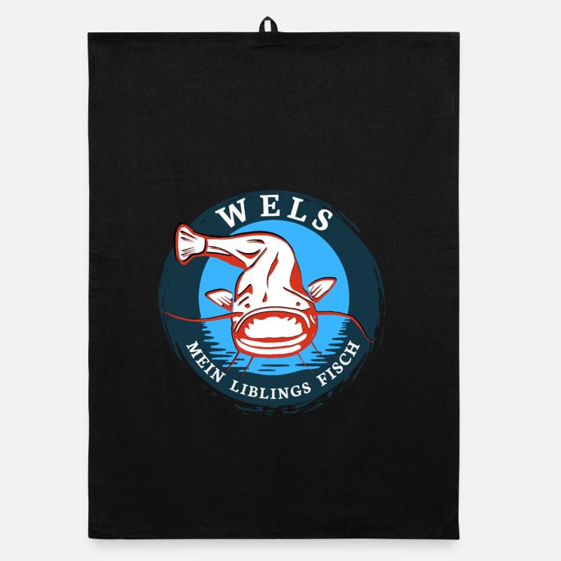 Pêche Poisson-chat mon poisson préféré Torchon bio