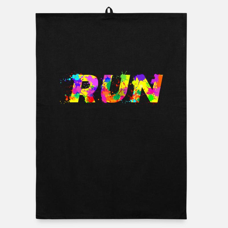 Course course déclaration motivation jogging sport Torchon bio