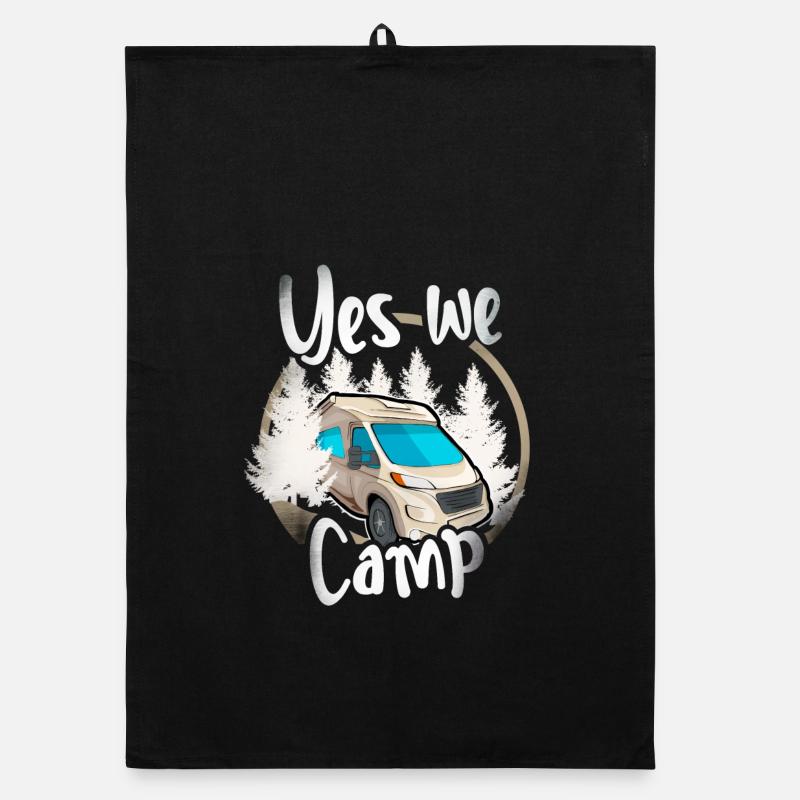 Yes We Camp Organic dish towel