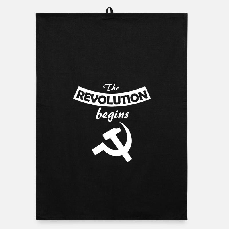 socialist Organic dish towel