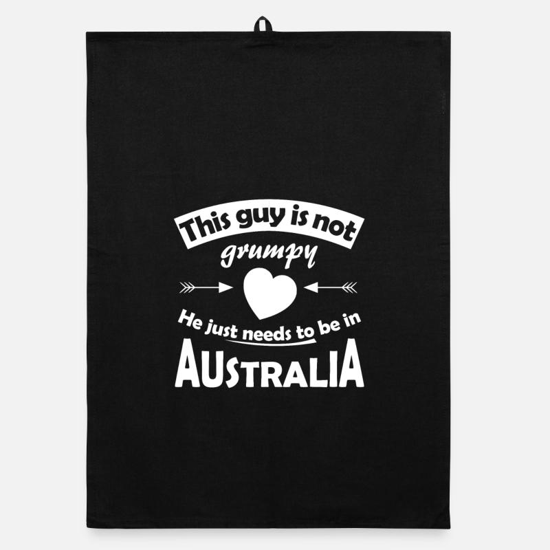 Australia vacations Organic dish towel