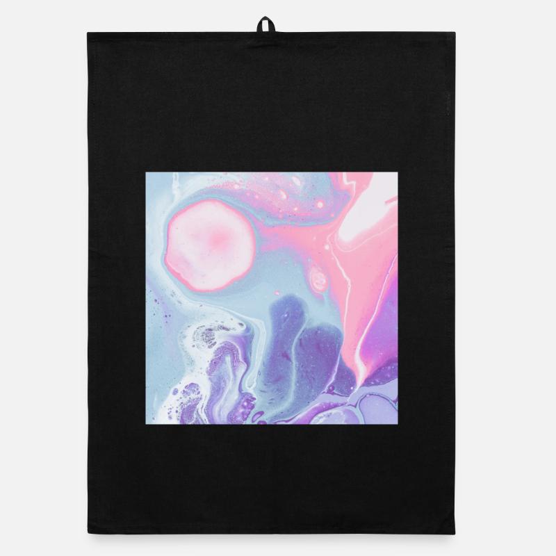 buntes Texturdesign des Mauspads Organic Geschirrtuch
