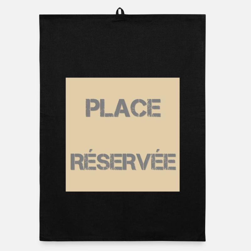 Place Réservée Distress Beige Torchon bio