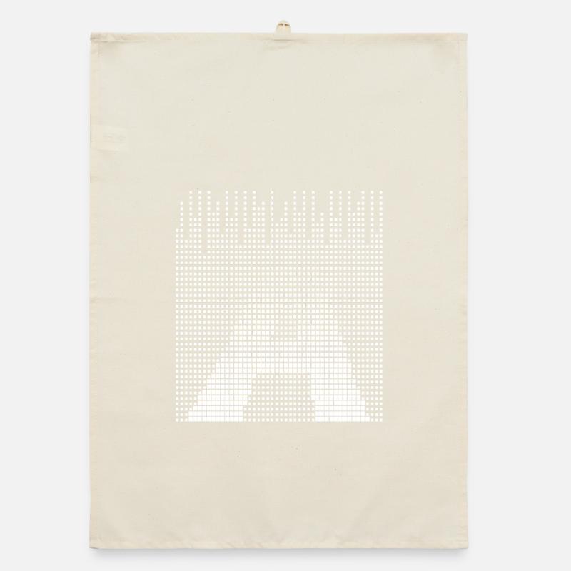 Letter A, Name, der Buchstabe A Organic Geschirrtuch