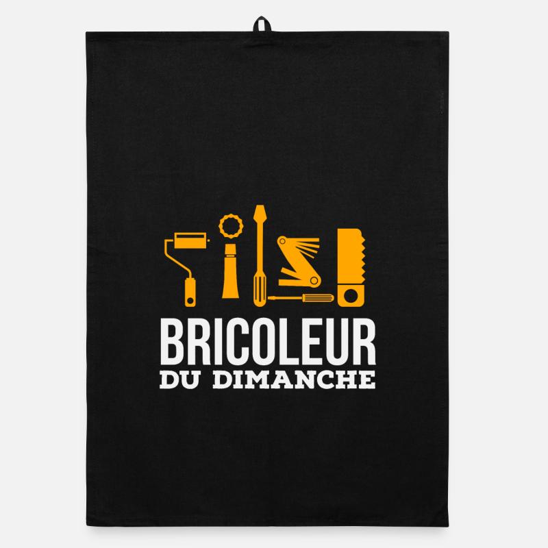 Bricoleur du dimanche Torchon bio