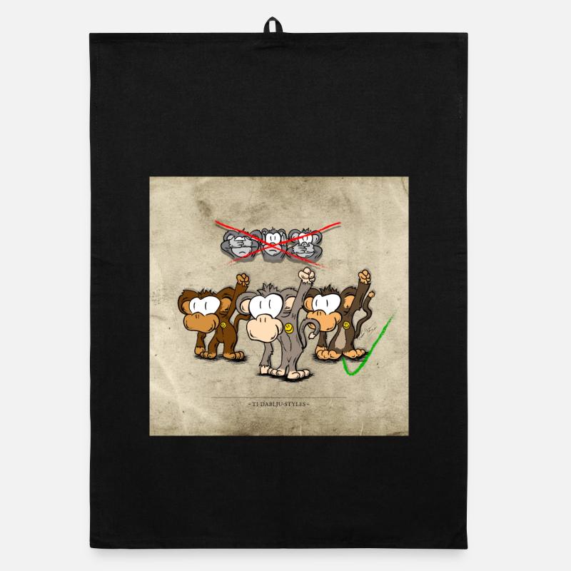 Protestäffchen Organic Geschirrtuch