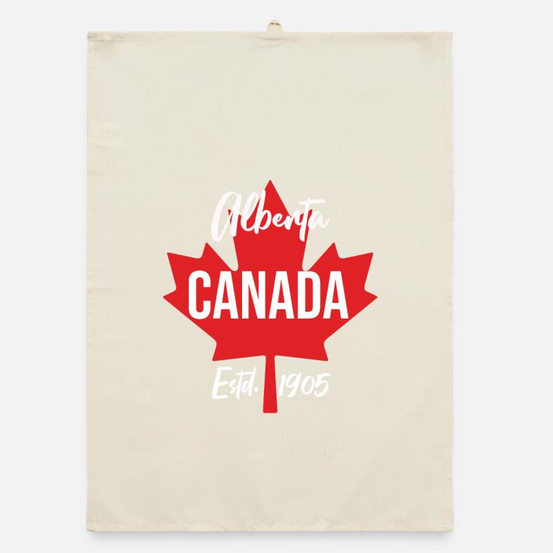 Alberta Canada 1905 Organic dish towel