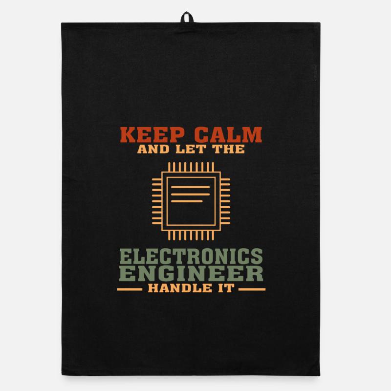 Funny Electronics Engineering Zitat für Electronic Organic Geschirrtuch