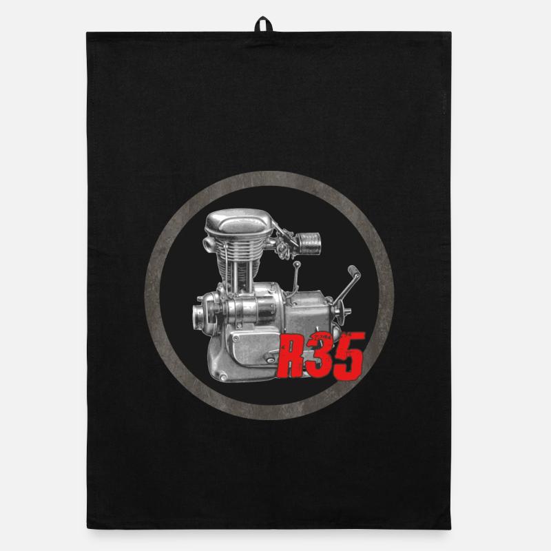 EMW R35 Oldtimer Motorcycle Organic dish towel