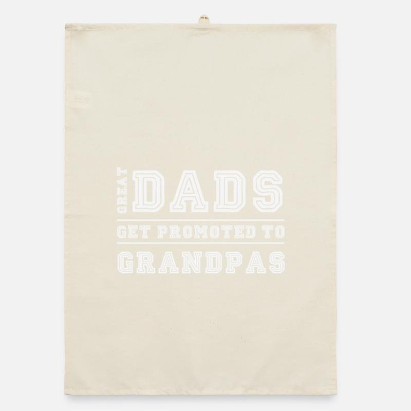 Große Väter werden zu Opas befördert Organic Geschirrtuch