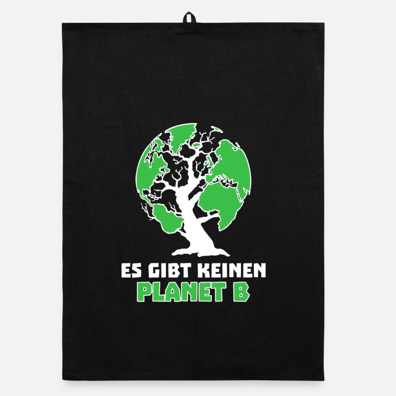 Baum Mutter Erde Planet Umwelt Statement Organic Geschirrtuch
