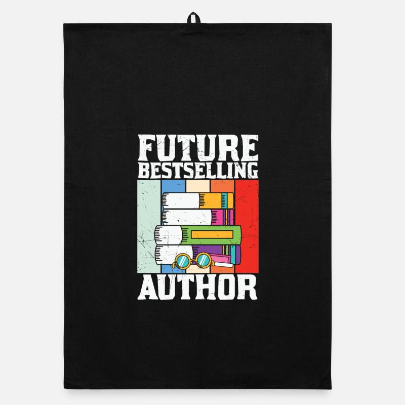 Future Best Selling Author Writer Organic dish towel