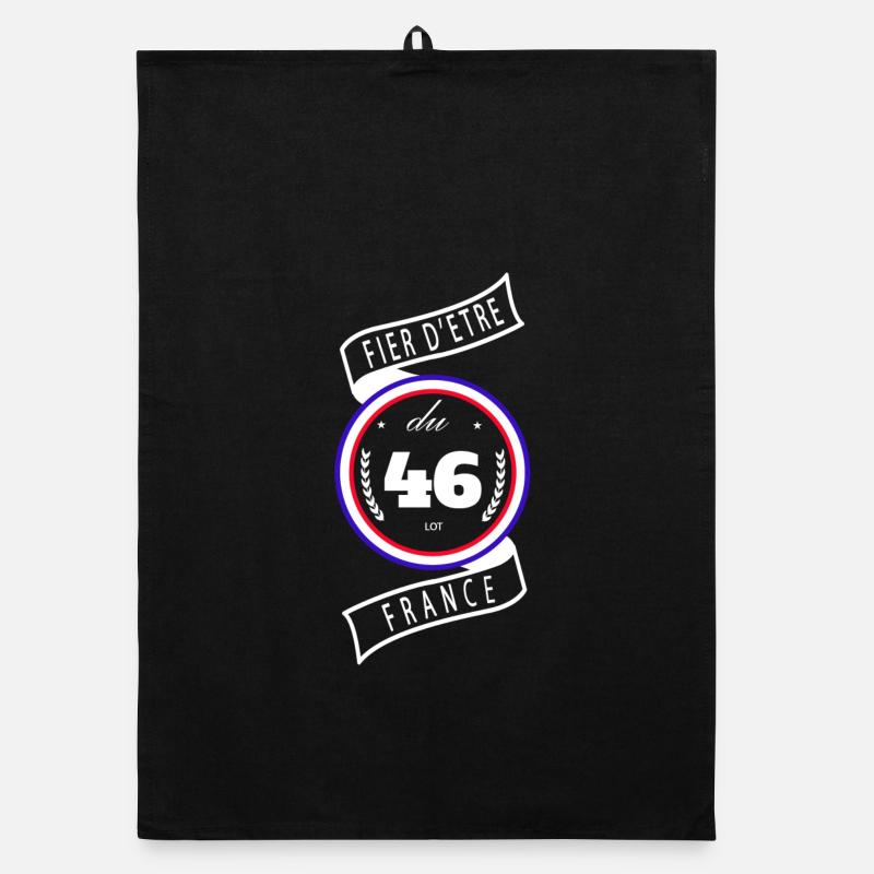 Fier d'être du 46 Torchon bio