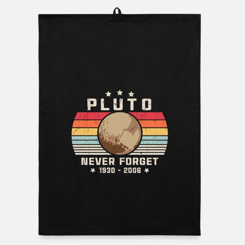 Vergiss Pluto nie Organic Geschirrtuch