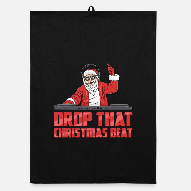 DJ Santa Organic dish towel