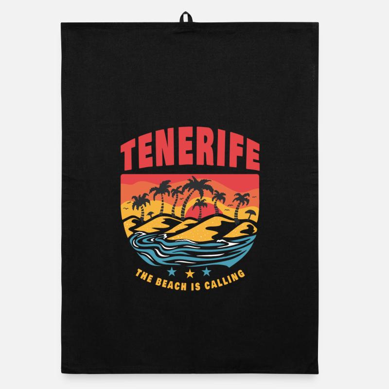 Design plage de Tenerife Torchon bio