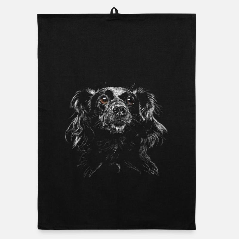 Dog Organic dish towel