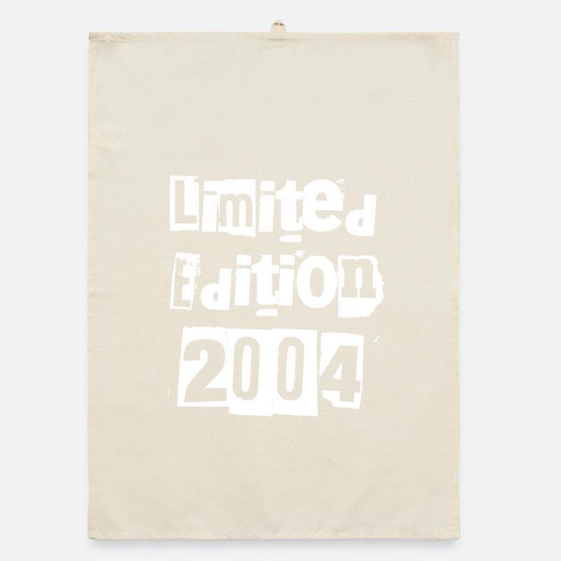 Limited Edition 2004 20th Birthday Gift Organic dish towel