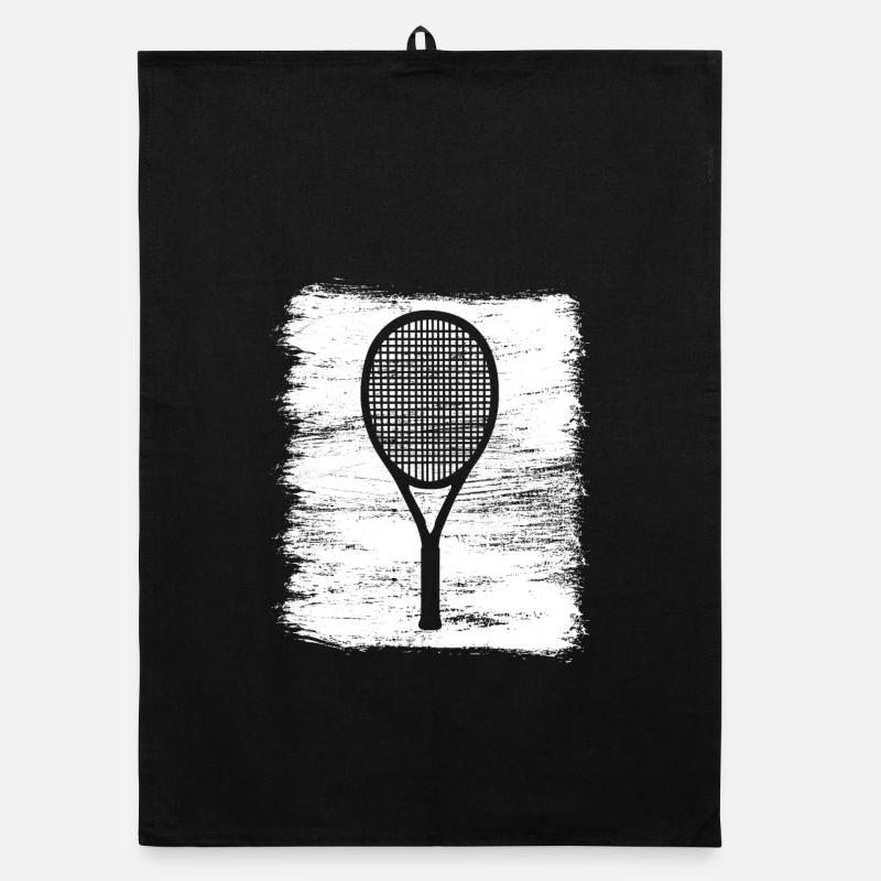 Tennis racket Organic dish towel
