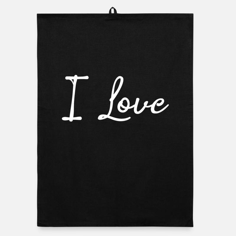 Statement Humanity Love Peacetime Peace Organic dish towel