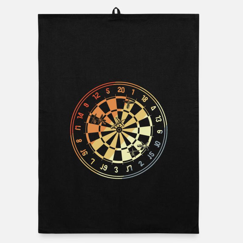 Dartboard Organic dish towel