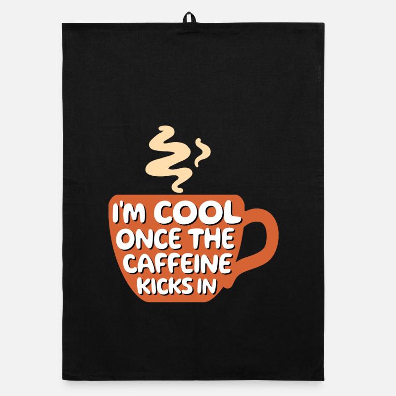Coffee lovers Cool Statement Coffee Coffee Cup Organic dish towel