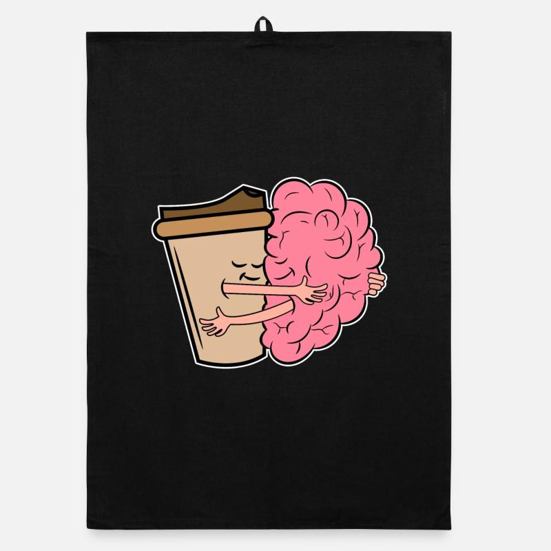 Kaffee Trinken Kaffeeliebhaber Kaffeetrinker Organic Geschirrtuch