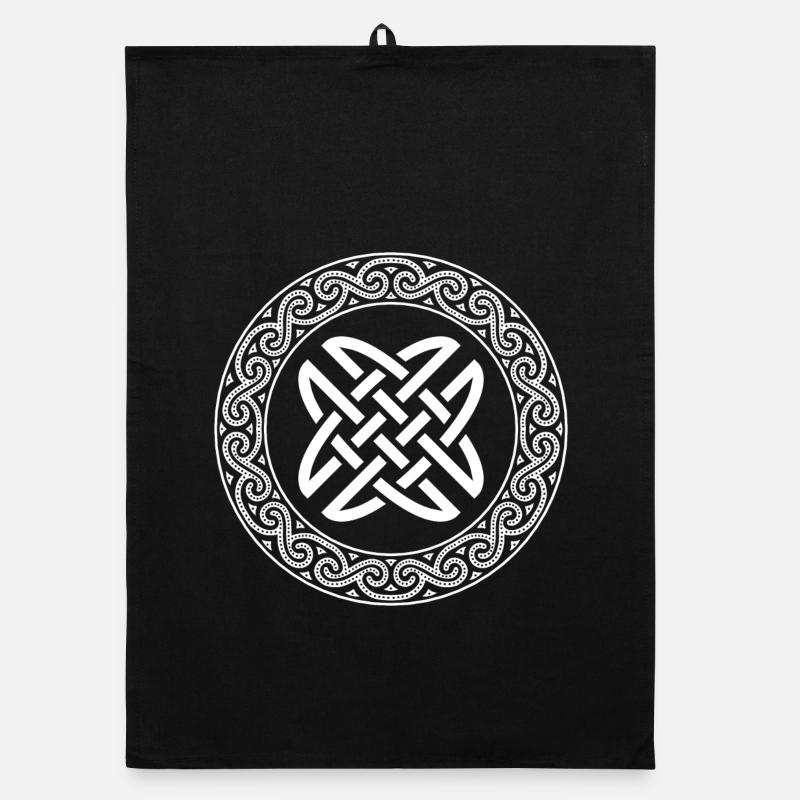 Celtic Knot Organic Geschirrtuch
