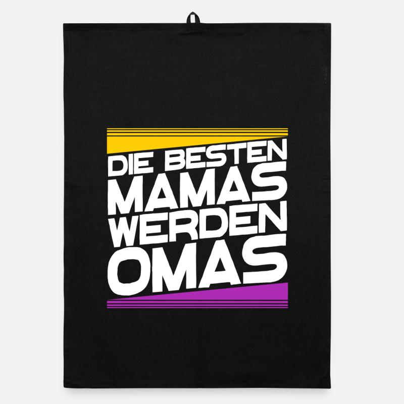 Großmutter Oma gratulation Statement Großmama Organic Geschirrtuch