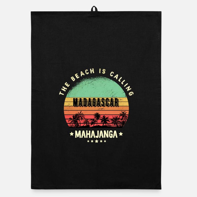 design de plage de mahajanga madagascar Torchon bio