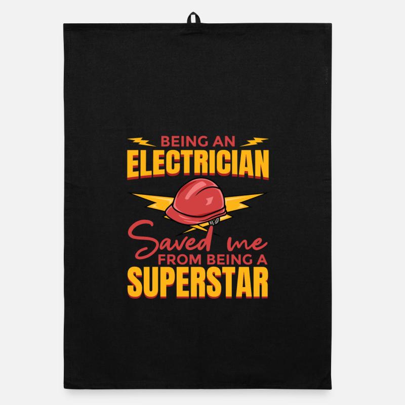 Electrical Engineer Witz Organic dish towel