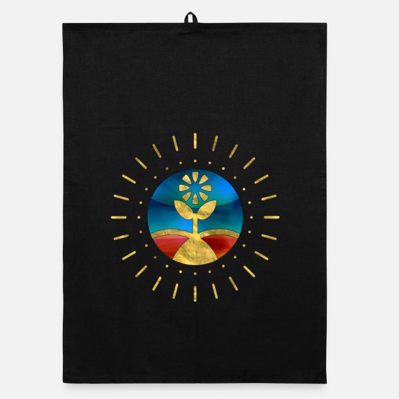 Fleur Soleil Fun Torchon bio